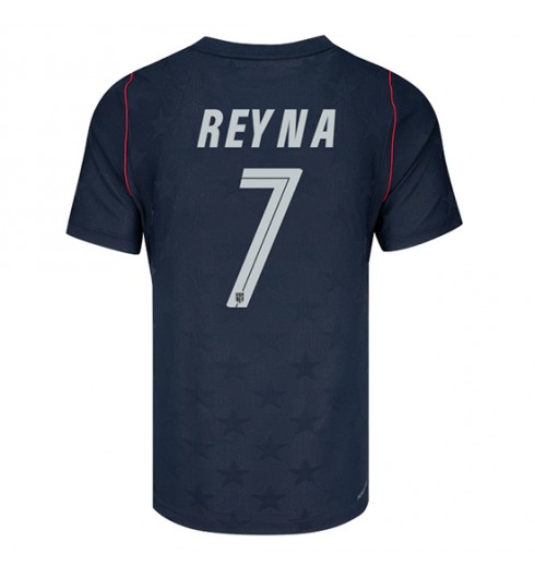 Yhdysvallat Giovanni Reyna #7 Vieraspaita MM-kisat 2026 Lyhythihainen Yhdysvallat Giovanni Reyna #7 Vieraspaita MM-kisat 2026 Lyhythihainen
